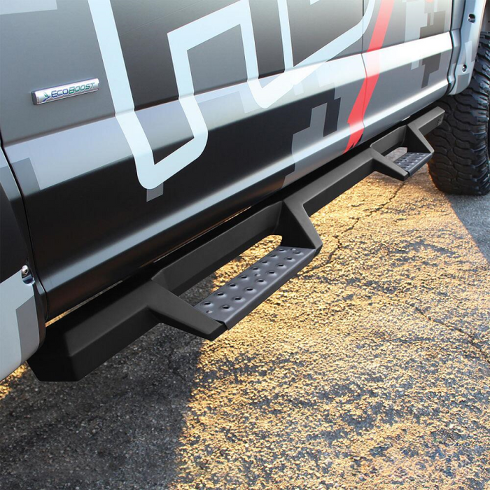Westin HDX Drop Side Steps Textured Black Stainless Steel For Super Crew Cab Model 56-139452