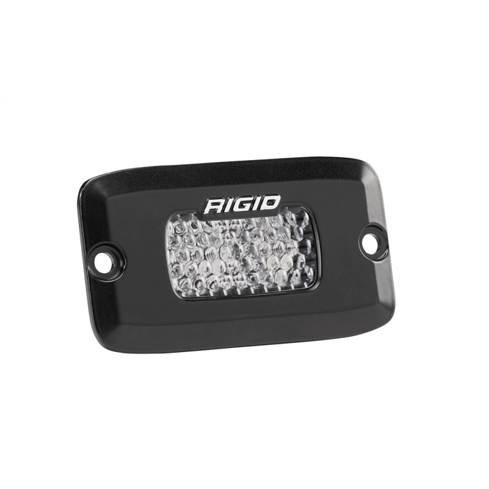 Rigid Industries SR-M Series PRO, Flood Diffused, Flush Mount, Black Housing, Single Model 922513