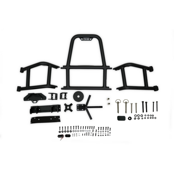 DV8 Offroad 2007-2018 Jeep Wrangler Body Mounted Tire Carrier Model TCJK-14