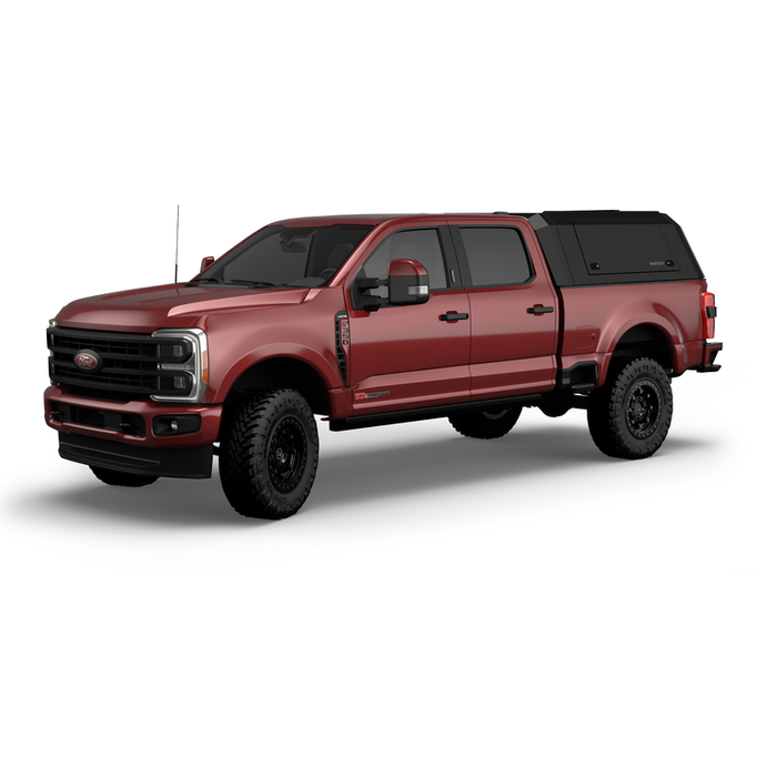 SmartCap Matte Black Truck Bed Cap EVOa Adventure Series w/ Horizontal Locks Model EA0315-MB