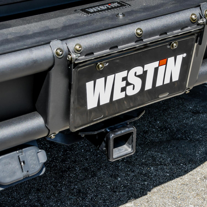 Westin Outlaw Rear Bumper Textured Black Model 58-82025