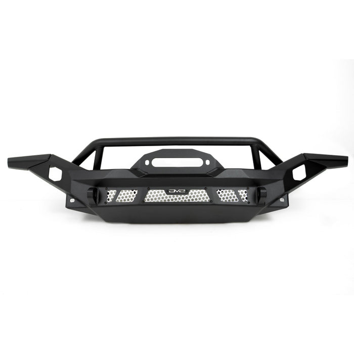 DV8 Offroad 2007-2025 Jeep GladiatorJT Wrangler JK JKU JL JLU Mto Series Front Bumper Model FBJL-12