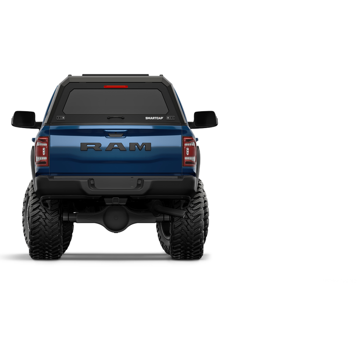 SmartCap Matte Black Truck Bed Cap EVOa Adventure Series w/ Vertical Locks Model EA1005-MB