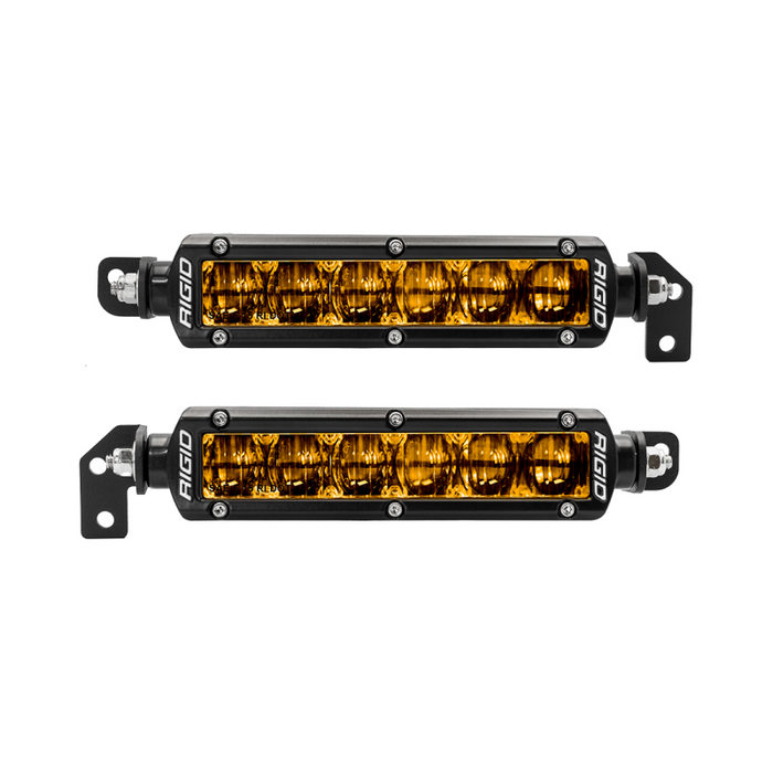 Rigid Industries 2022+ Toyota Tundra 6 Inch SAE SR-Series Selective Yellow Fog Light Kit Model 37201
