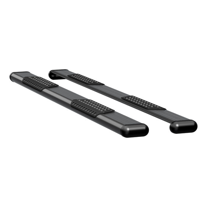 Luverne O-Mega II 6" x 88" Black Aluminum Step Nerf Bars Model 584088-571032