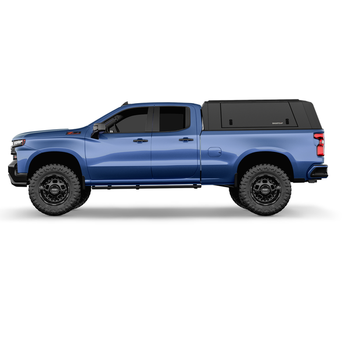 SmartCap Matte Black Truck Bed Cap EVOa Adventure Series w/ Horizontal Locks Model EA0109-MB