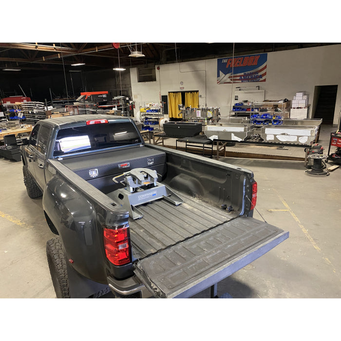 The FuelBox Tank and Tool Box Combo 87 Gallon Smooth Spray Liner Finish Model FTC90MS