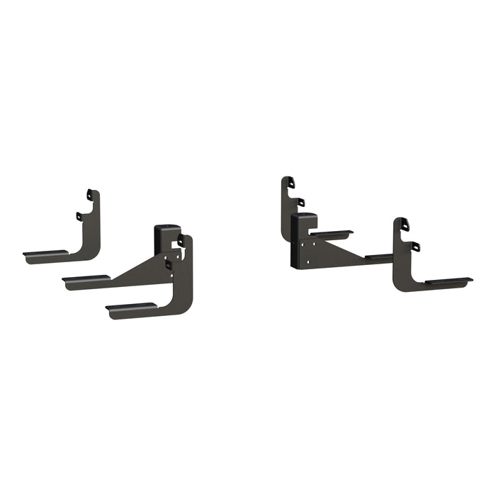 Luverne Regal 7 Black Stainless 78" Oval Side Steps Select Ford F-150 Model 277078-401523