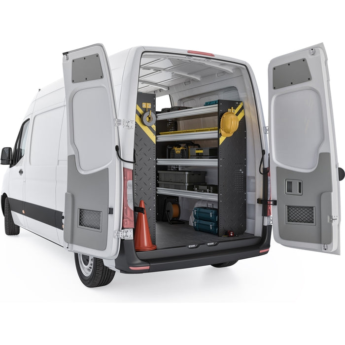 Ranger Design Mobile Service & Plumbing Van Shelving Package for Mercedes Sprinter High Roof 144" Wheelbase Model DHS-16