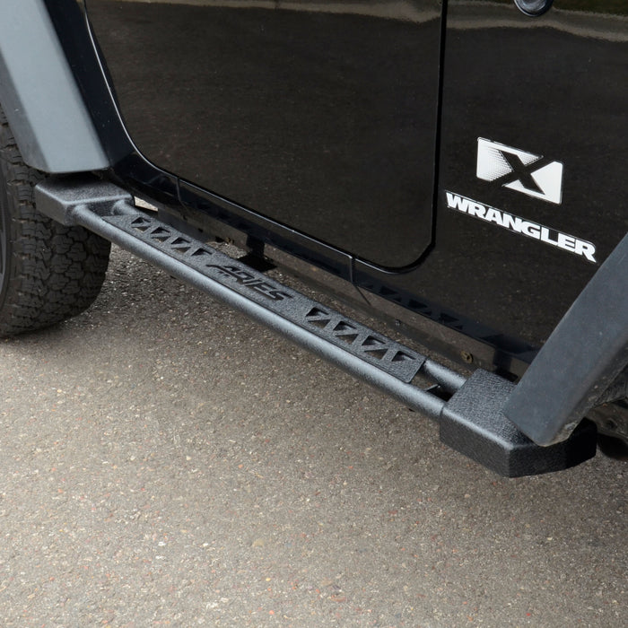 ARIES Rocker Step Running Boards, Select Jeep Wrangler JK Model 2074100