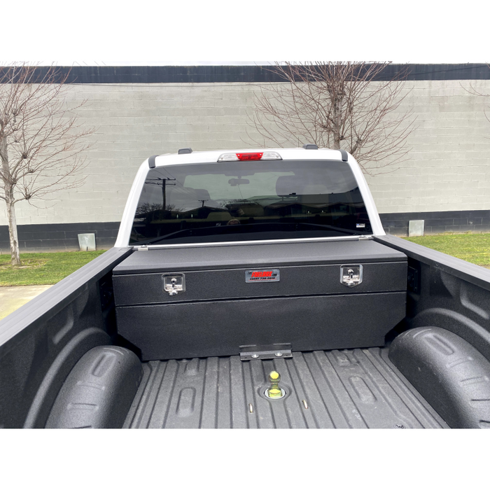 The FuelBox Tank and Tool Box Combo 57 Gallon 1" Taller Toolbox Smooth & Sprayed Finish Model FTC60BMS
