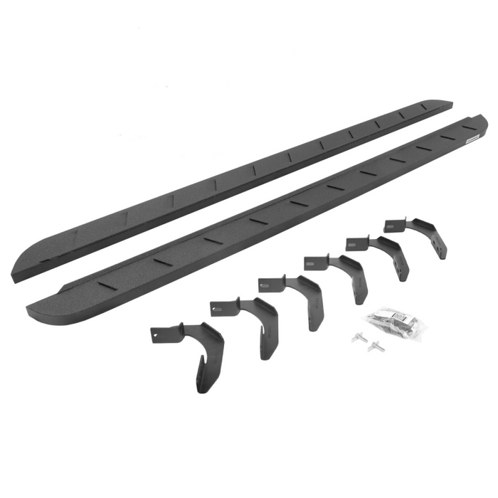 Go Rhino RB10 Slim Line Running Boards with Mounting Brackets Kit Model 63415087ST