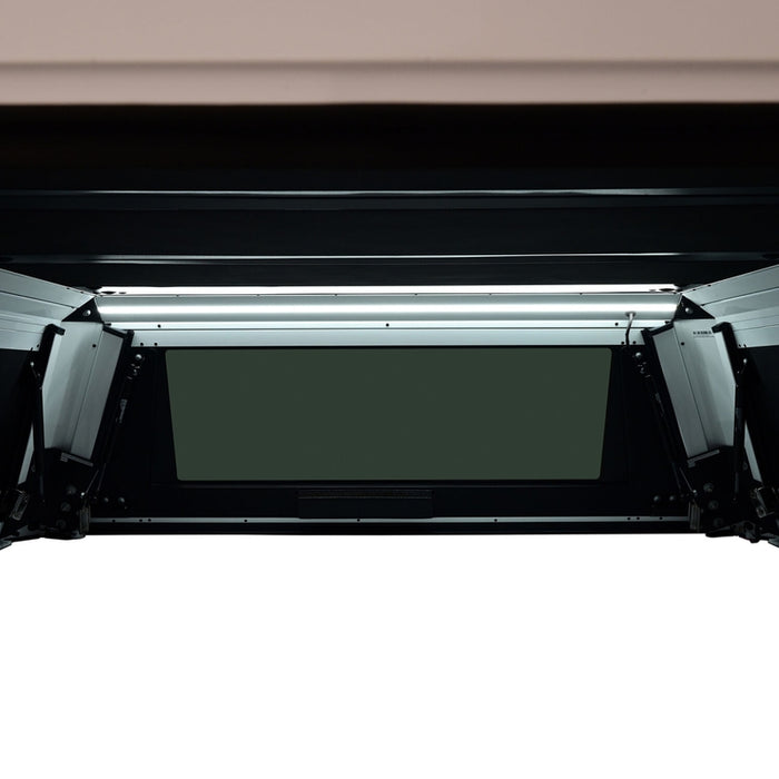 Westin EXP Truck Cap with Sliding Front Glass Gloss White Model 16-11290S
