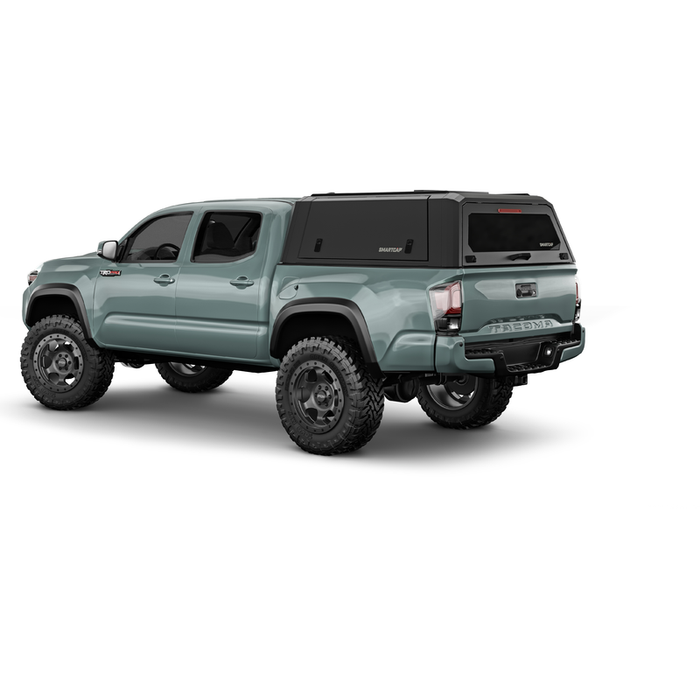 SmartCap Matte Black Truck Bed Cap EVOa Adventure Series w/ Vertical Locks Model EA1316-MB