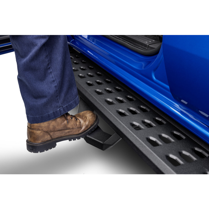 Go Rhino RB20 Running Boards with Mounting Brackets 2 Pairs Drop Steps Kit Model 6903688020PC