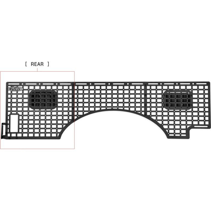 Addictive Desert Designs 23 Ford Super Duty Bed Side Molle Panels Passenger Full Kit Model AC8103301NA