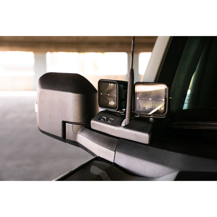 DV8 Offroad 2021-2026 Ford Bronco A-Pillar Pod Light Mounts Model LBBR-02