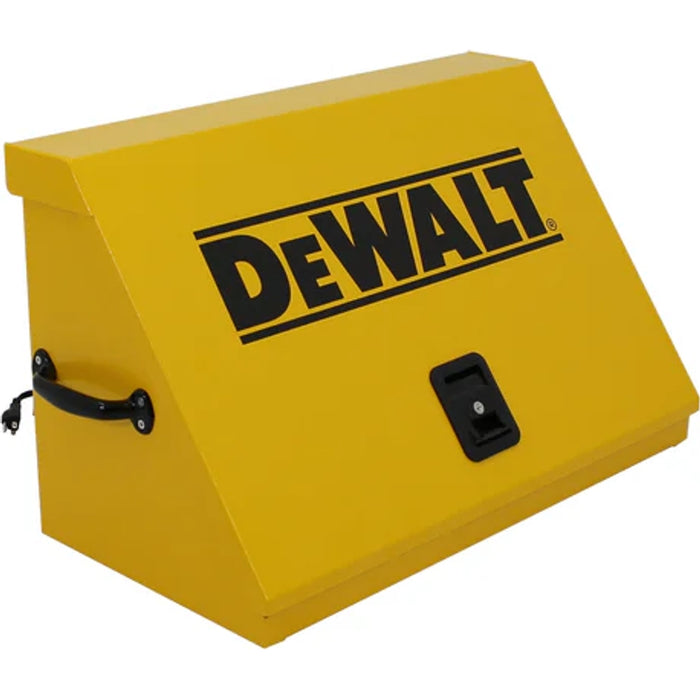Montezuma 30 x 15 In. Steel Dewalt Triangle® Toolbox Yellow Top Mount Toolbox DXTB30YY