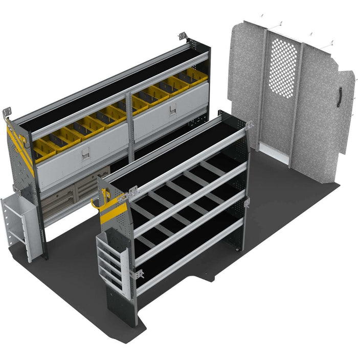 Ranger Design Electrician Van Shelving Package for RAM ProMaster 159" Wheelbase Model RPL-11