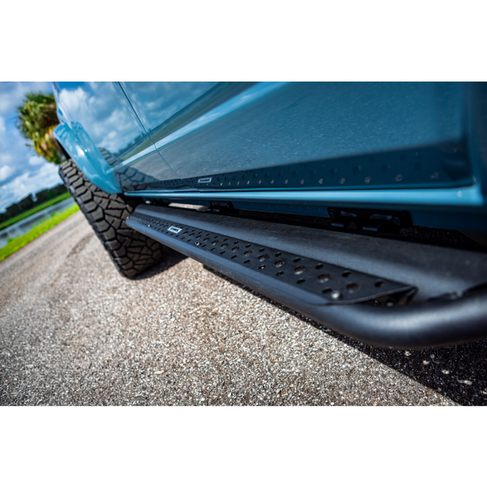 Go Rhino Dominator Xtreme DSS Running boards with Rocker Panel Mounting Bracket Kit Model DSS4129T
