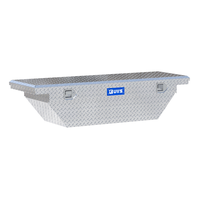 UWS 60" Angled Truck Tool Box with Low Profile Model TBS-60-A-LP