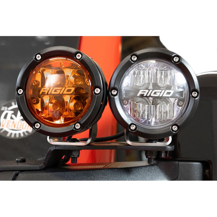Addictive Desert Designs 21-23 Ford Bronco & Bronco Raptor Dual Ditch Light Mounts Model AC2301801NA