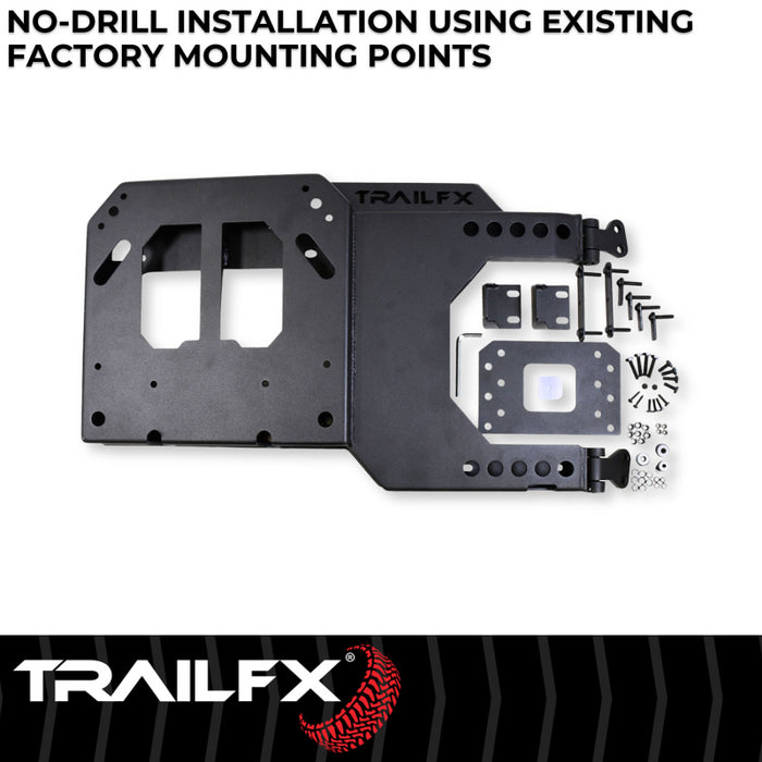 TrailFX Spare Tire Carrier Hinged Model BR010T