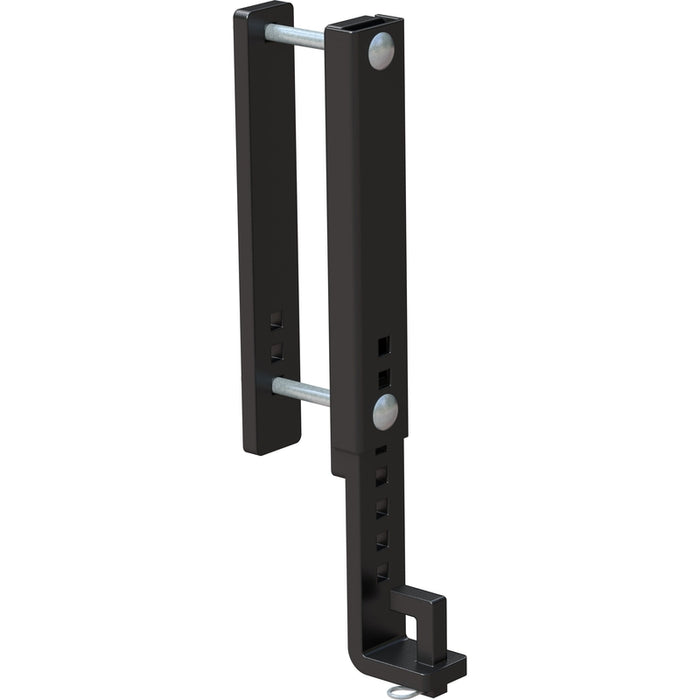 CURT TruTrack Heavy-Duty Adjustable Weight Distribution Hitch Support Brackets (2-Pack) Fits 10-Inch Trailer Frames - 17519 Model 17519