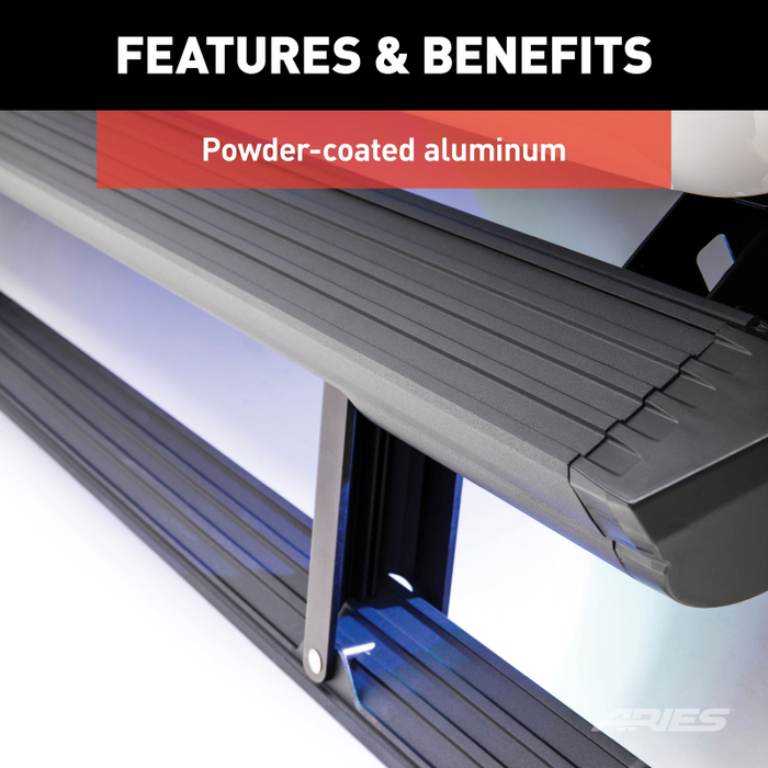 ARIES ActionTrac 48.75" Powered Running Boards (No Brackets) Model 3025144