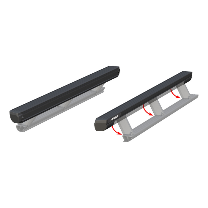 ARIES ActionTrac 87.6" Powered Electric Running Boards (No Brackets) Model 3025183