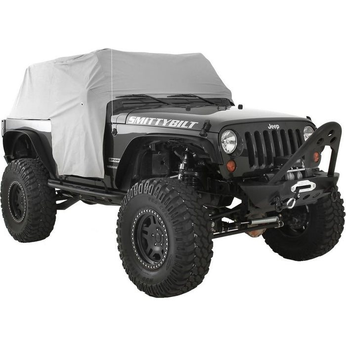 Smittybilt Cab Cover w/ Door Flaps - Gray (07-18 JK) Model 1068