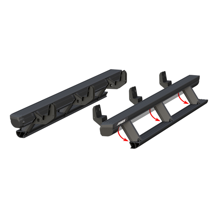 ARIES ActionTrac 83.6" Powered Running Boards, Select Colorado, Canyon Crew Cab Model 3047904