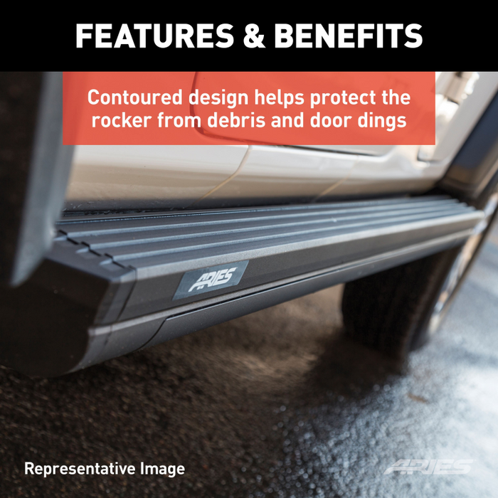 ARIES ActionTrac 83.6" Powered Electric Running Boards Model 3047923