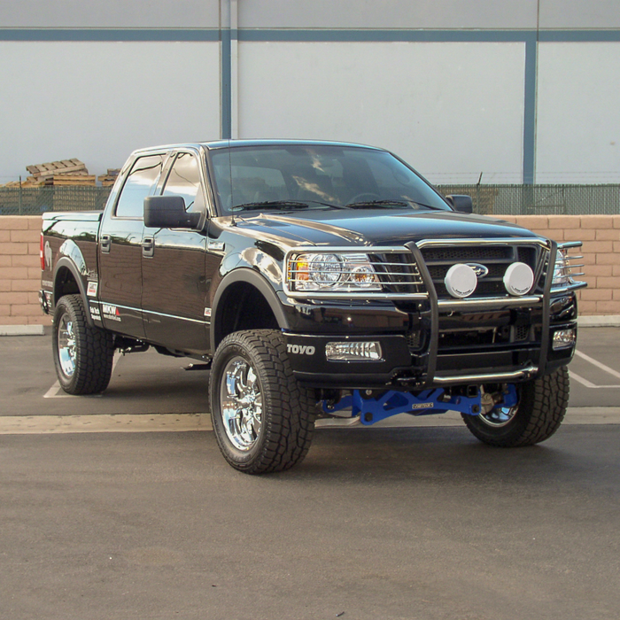 ARIES Polished Stainless Grille Guard, Fits Select Ford F-150, Lincoln Mark LT Model 3056-2