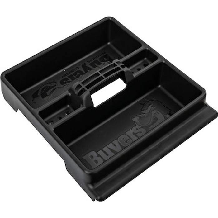 Buyers Products 18x20x71 Inch Gloss White Diamond Tread Aluminum Crossover Truck Tool Box Model 1749435