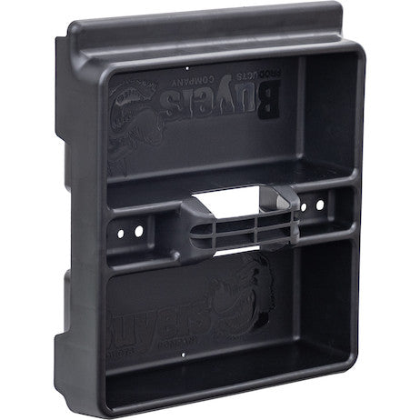 Buyers Products 18x20x71 Inch Textured Matte Black Diamond Tread Aluminum Crossover Truck Tool Box Model 1739435