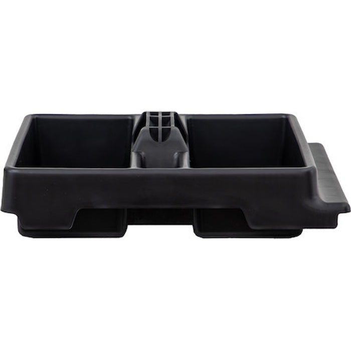 Buyers Products 18x20x71 Inch Gloss White Diamond Tread Aluminum Crossover Truck Tool Box Model 1749435