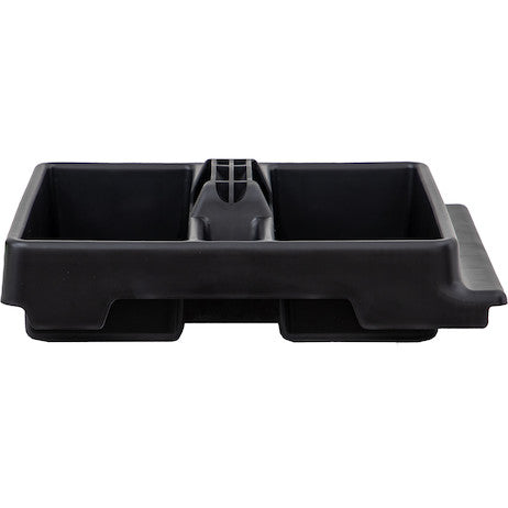 Buyers Products 18x20x71 Inch Textured Matte Black Diamond Tread Aluminum Crossover Truck Tool Box Model 1739435