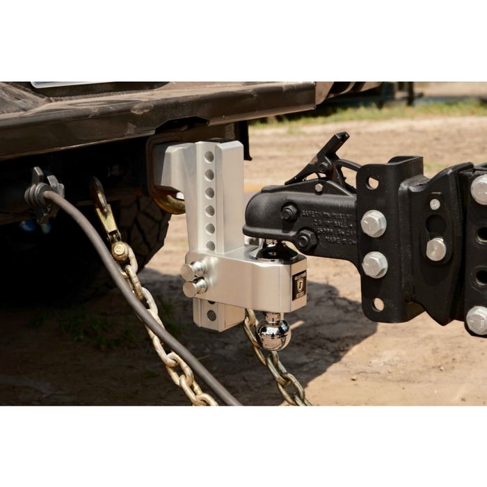 BulletProof Hitches 2.5" Aluminum Medium Duty 6" Drop/Rise Hitch Model AL256
