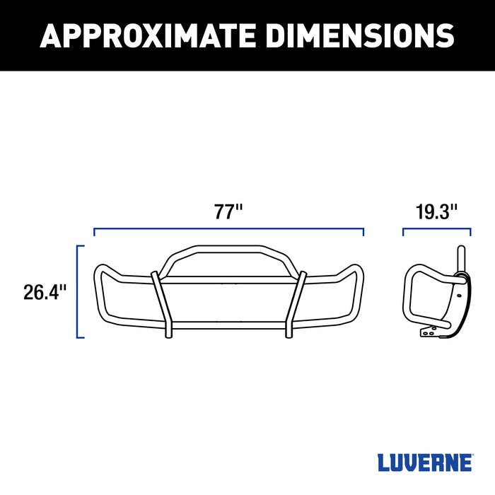 Luverne SolidShield Van Grille Guard for Select Mercedes-Benz Sprinter Model 208815