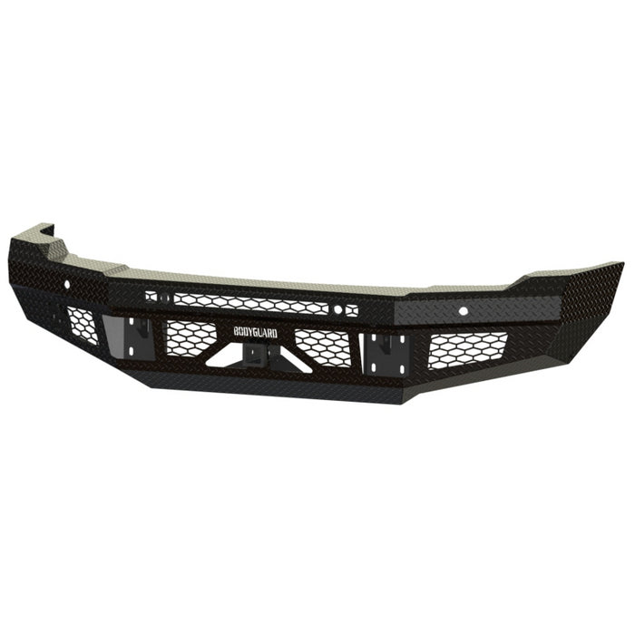 Bodyguard FT Front Base - Sensor Cutouts Fog Cutouts Receiver Texture Black Powder Coat Model JAG24BYTNN