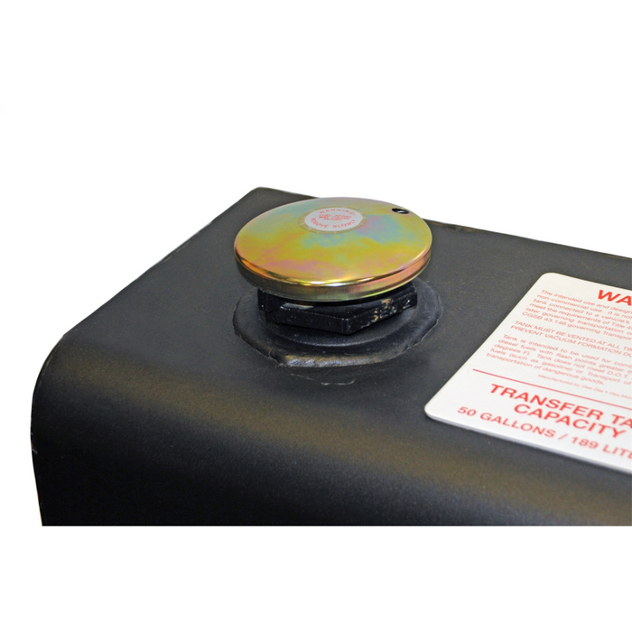 Dee Zee 106-Gal Steel Black Rectangle Auxiliary Tank Model DZ91753XSB