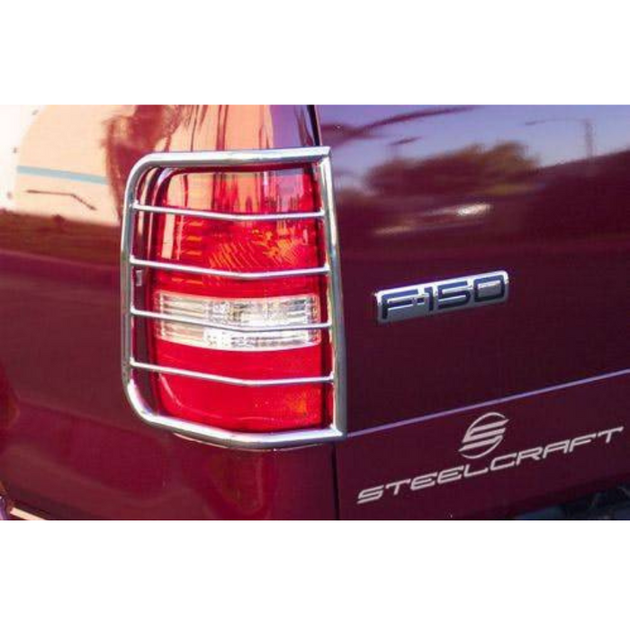 Steelcraft Silver Taillight Guards Model 31240