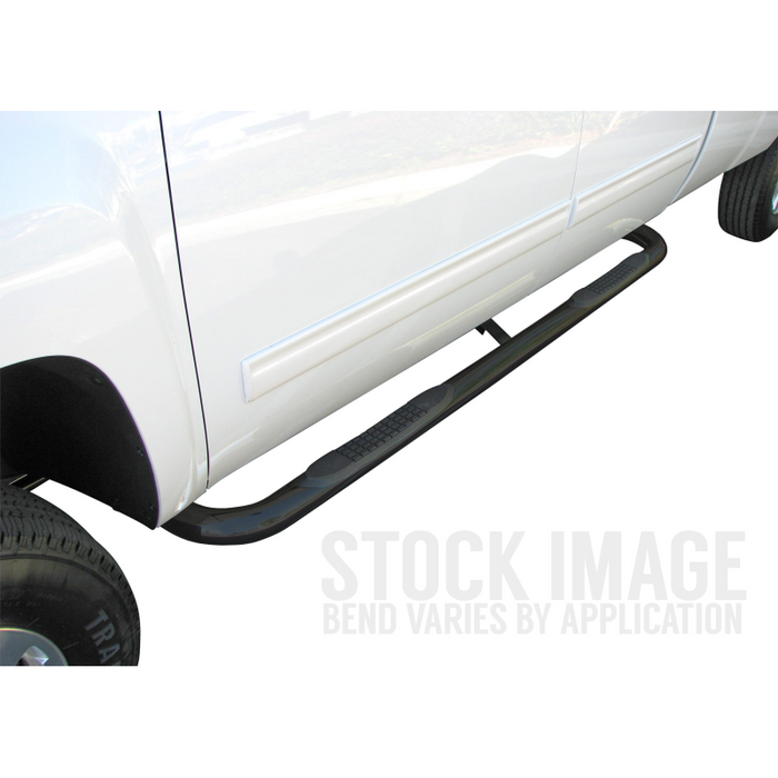 Steelcraft 3in. Round Black Step Nerf Bars Model 212100