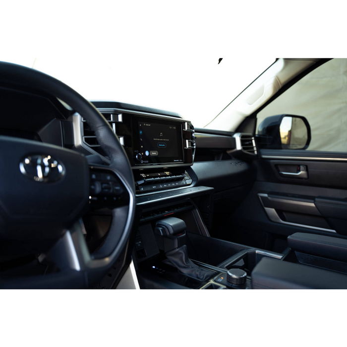 DV8 Offroad 2022-2026 Toyota Tundra Sequoia Center Console Molle Panels, Device Mount Model CCT2-01