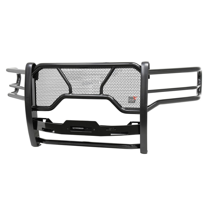 Westin HDX 1-Piece Winch Mount Grille Guard Black Steel Model 57-94025