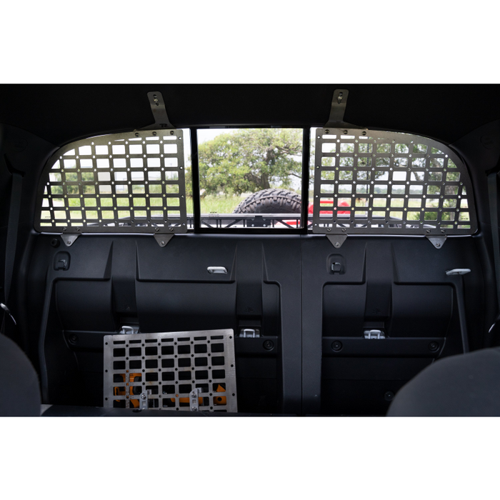 Rago Fabrication 3rd Gen Tacoma Endeavor Rear Window Molle Storage Panels Model R1619TTACRWMSP-2