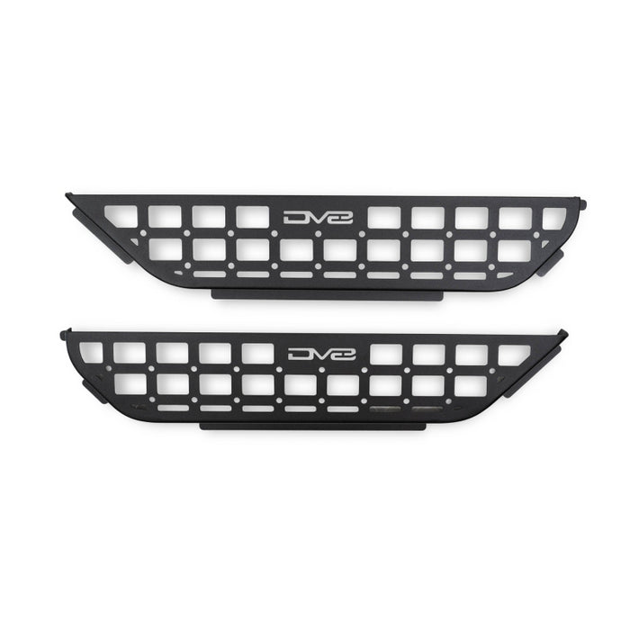 DV8 Offroad 2018-2025 Jeep Wrangler JL, JLU Slim Front Door ONLY Molle Pockets Model MPJL-07