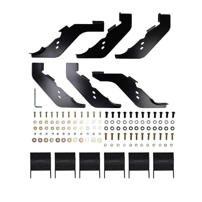 Westin PRO TRAXX 4 Oval Step Nerf Bars Polished Stainless Steel For Super Crew Cab Model 21-24150
