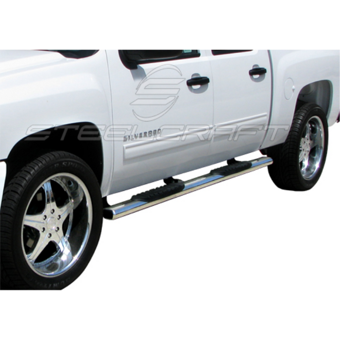 Steelcraft 5in. Oval Stainless Steel Step Nerf Bars Model 402229